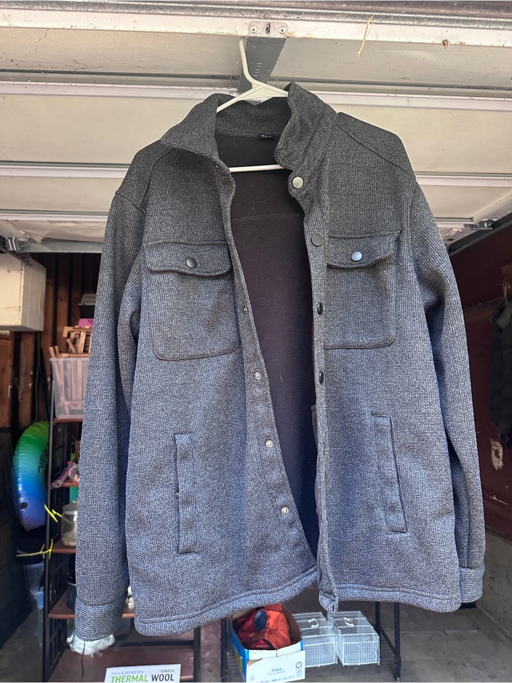 George Gray Military-Style Button Jacket